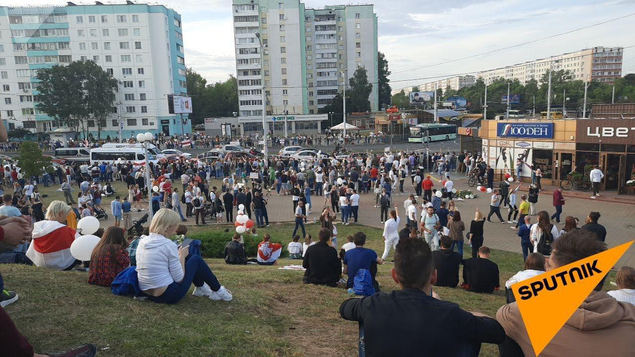 Минск протесты 13 августа