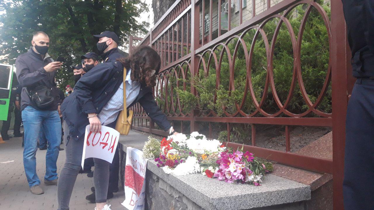 В Киеве протестуют против Лукашенко