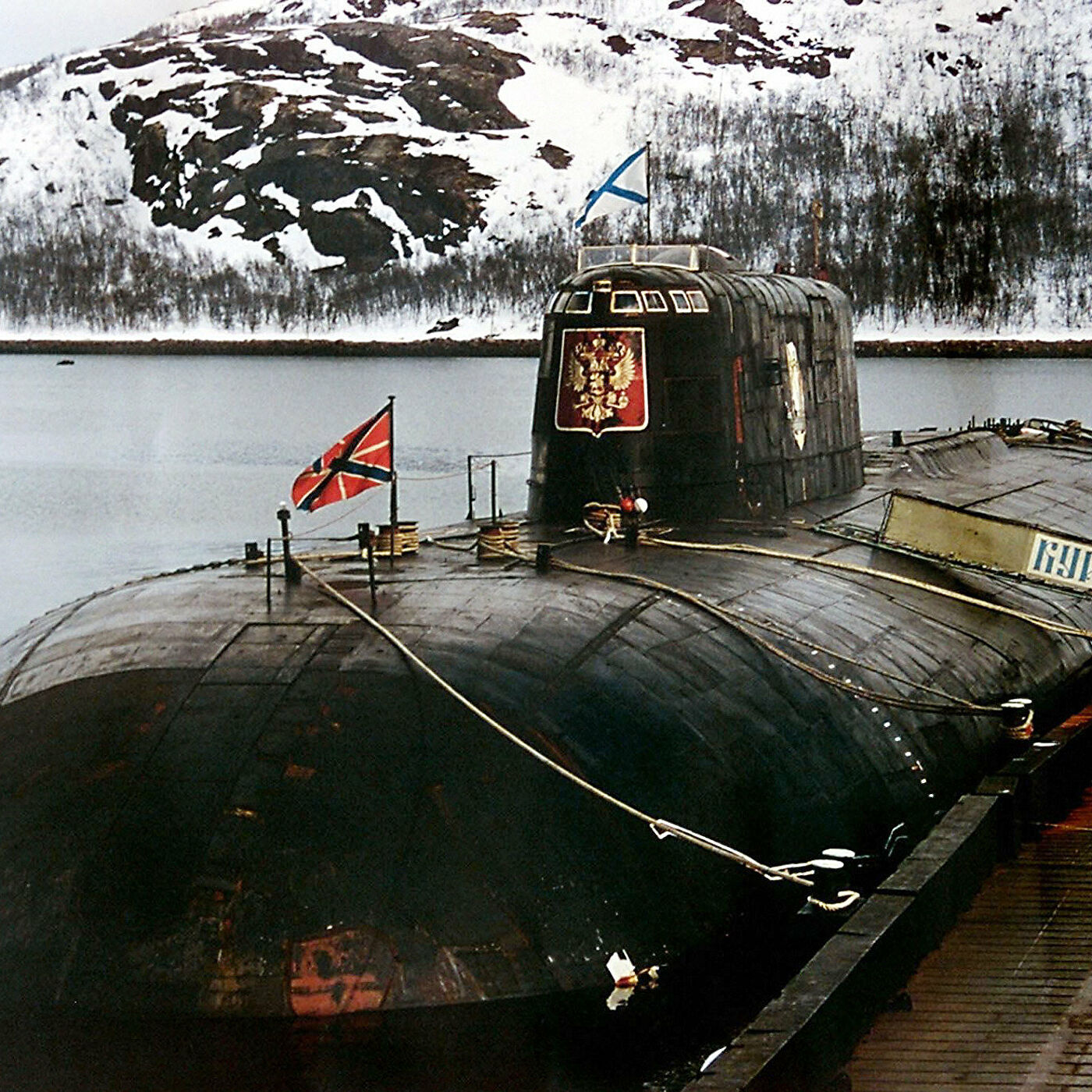 катастрофа подводной лодки Курск 12 августа 2000 года