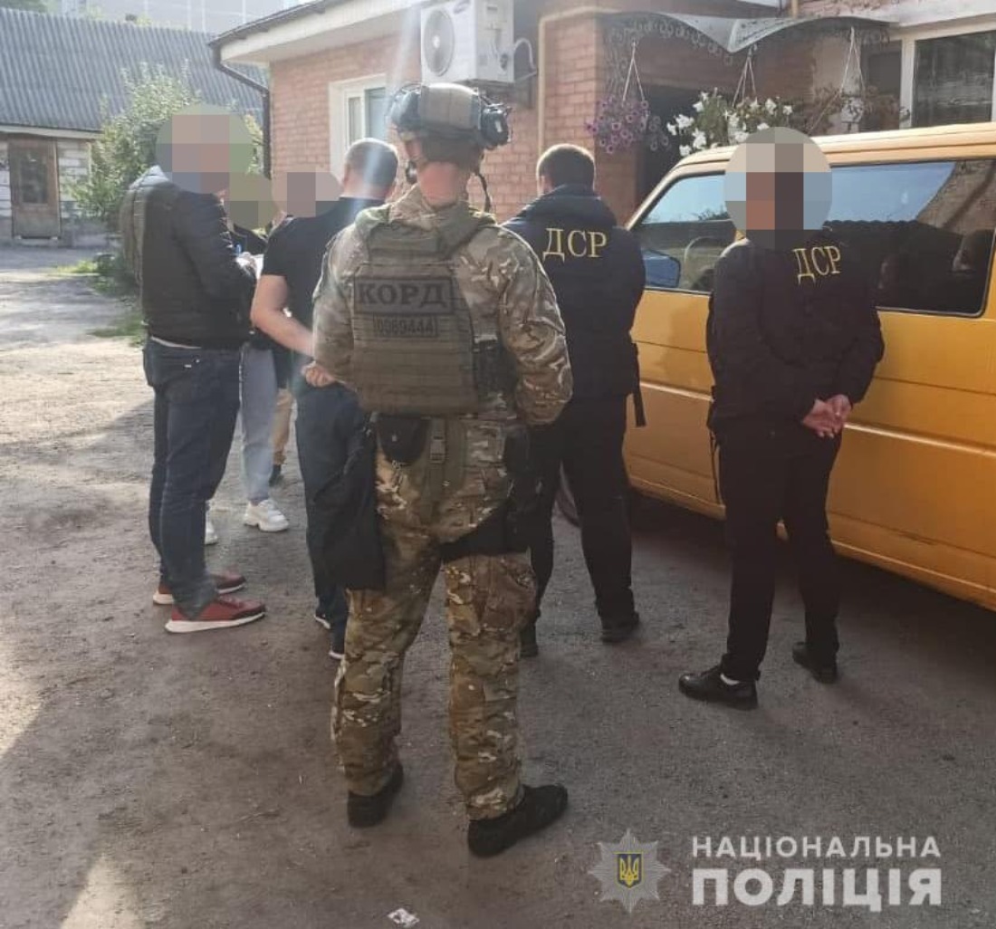 Тернопольская полиция задержала банду вымогателей