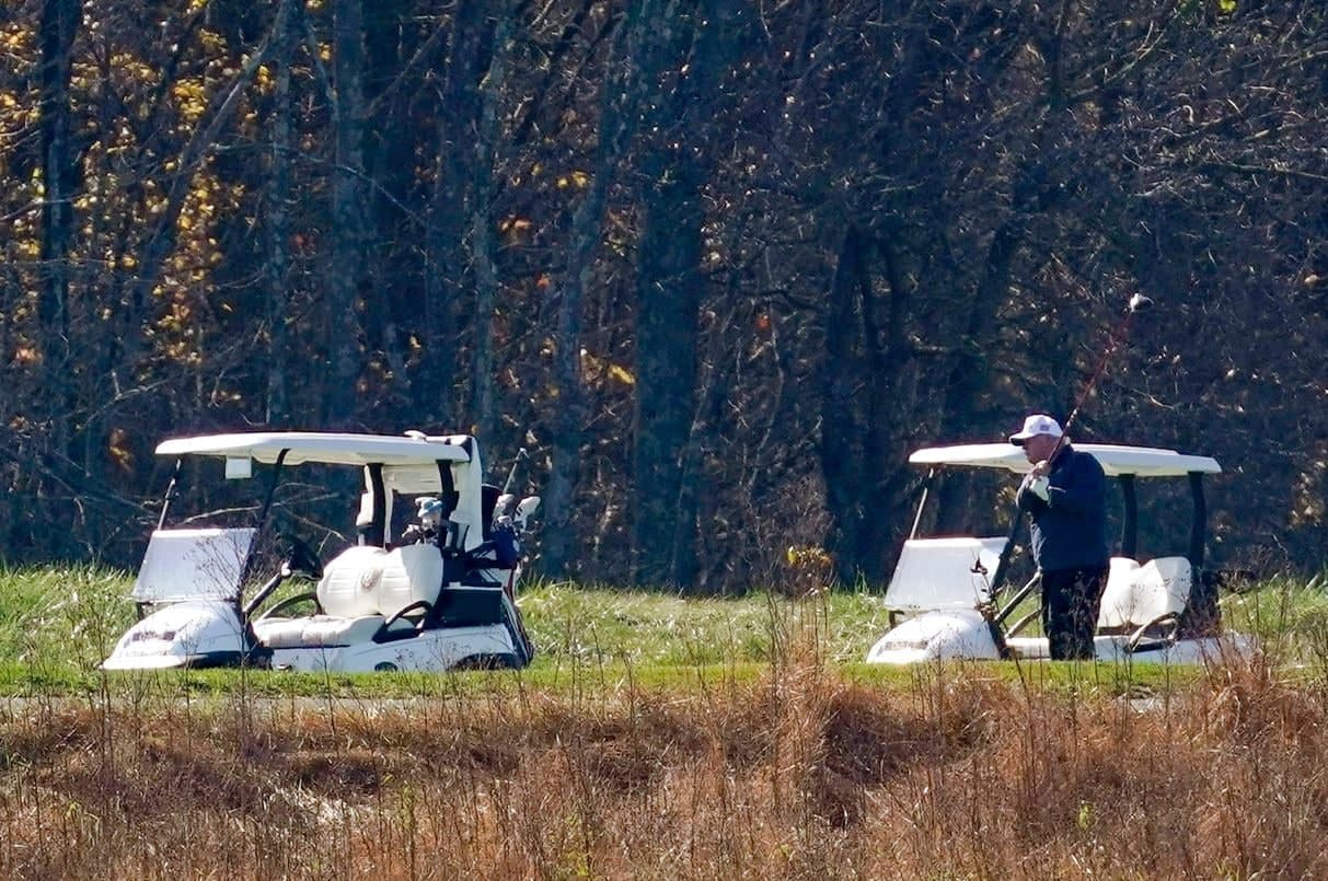 Трамп гольф
