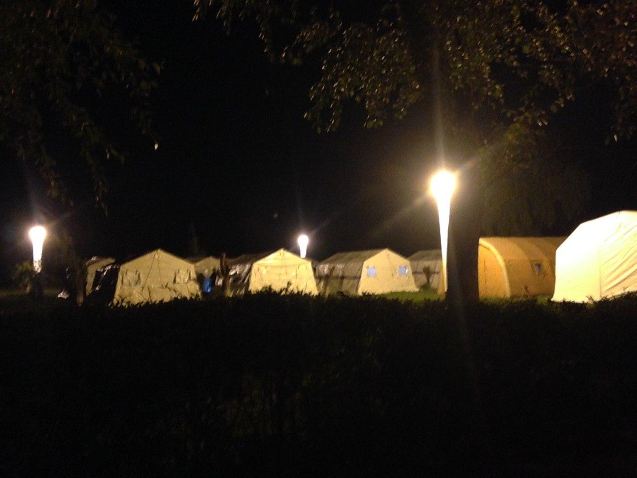 палатки ДНР