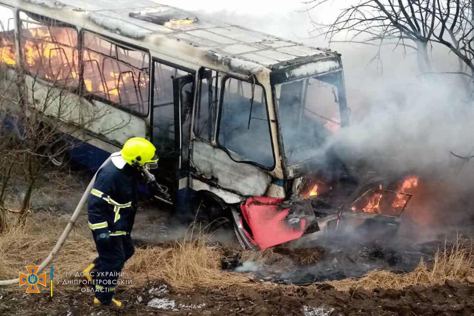 ДТП на Днепропетровщине произошло утром 14 января