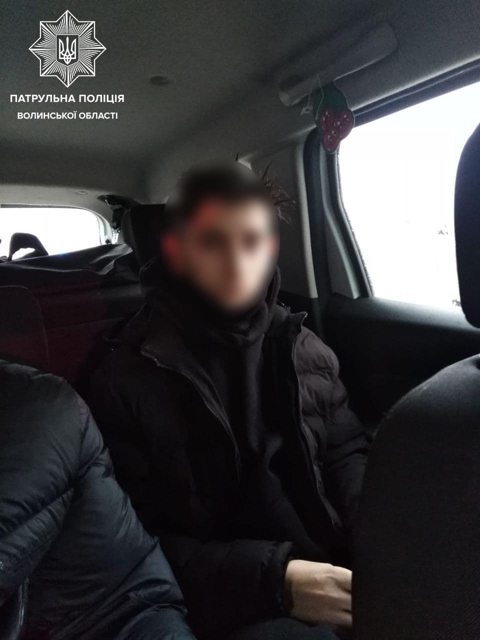 подростки, задержанные после ДТП в Луцке