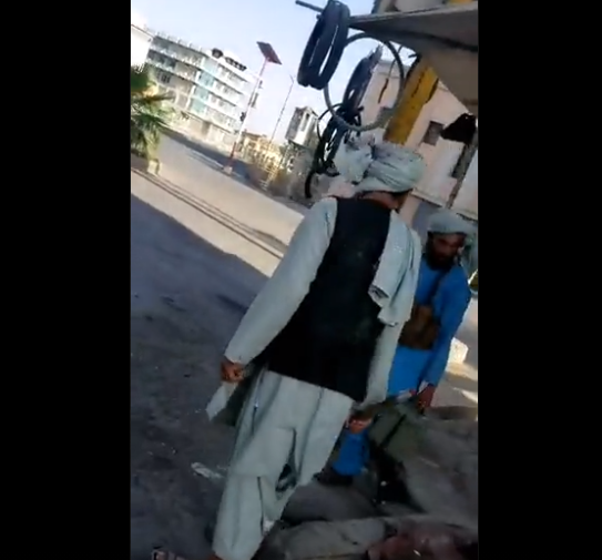 В соцсетях опубликовано видео моджахедов якобы на улицах Кандагара