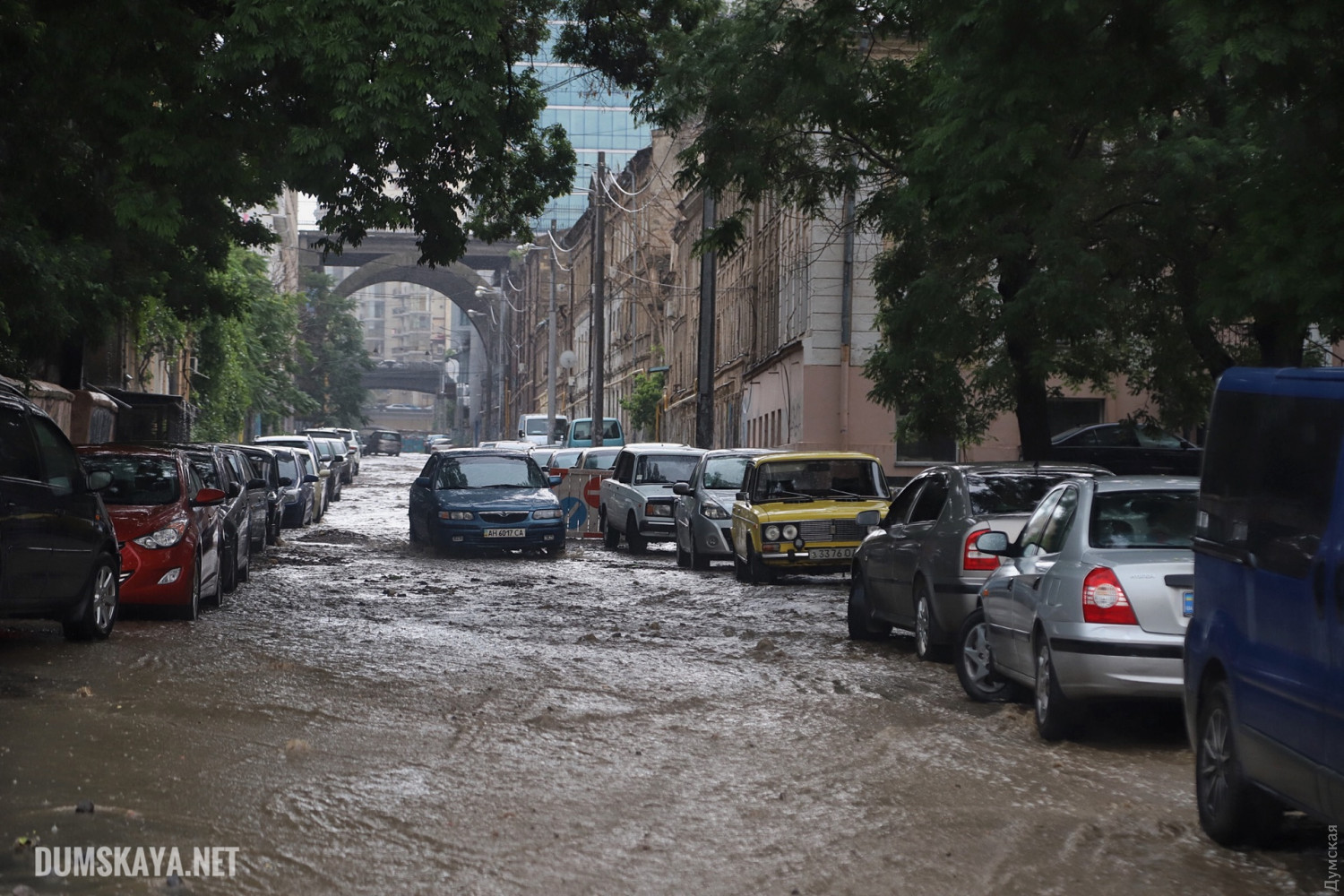затопленная улица