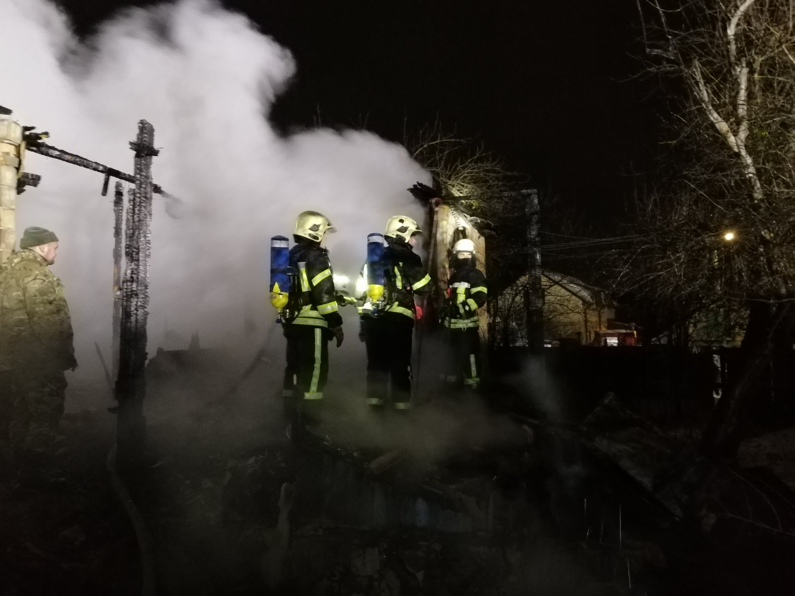 под Киевом за ночь произошло два смертельных пожара
