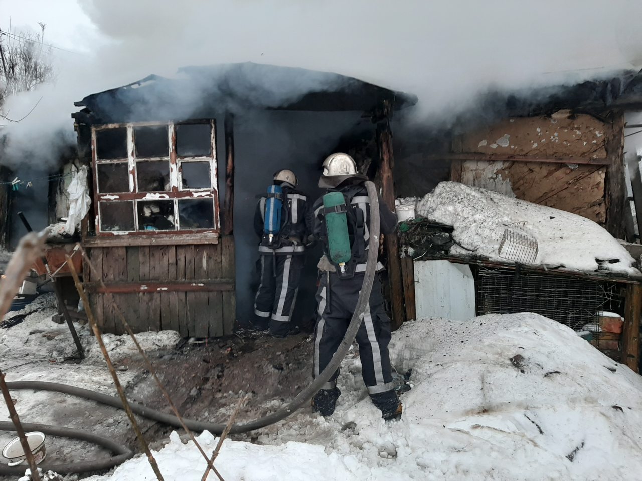 под Киевом за ночь произошло два смертельных пожара