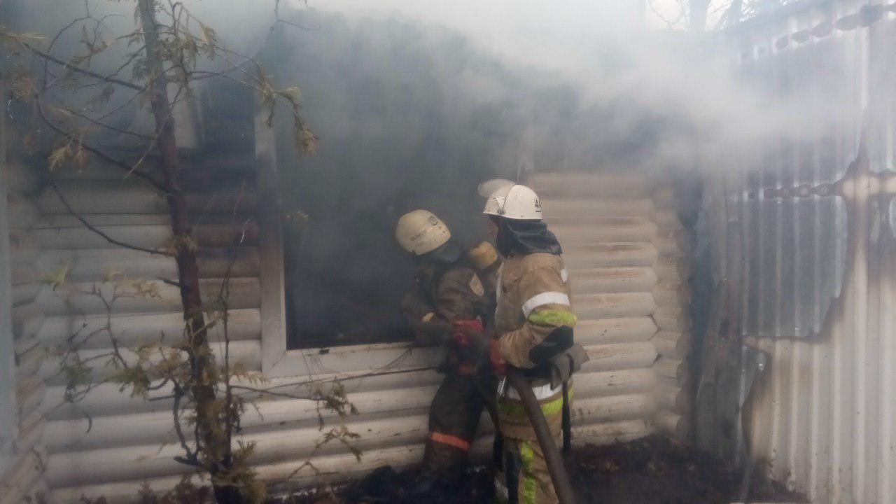 Пожар в ресторане на ВДНХ в Киеве