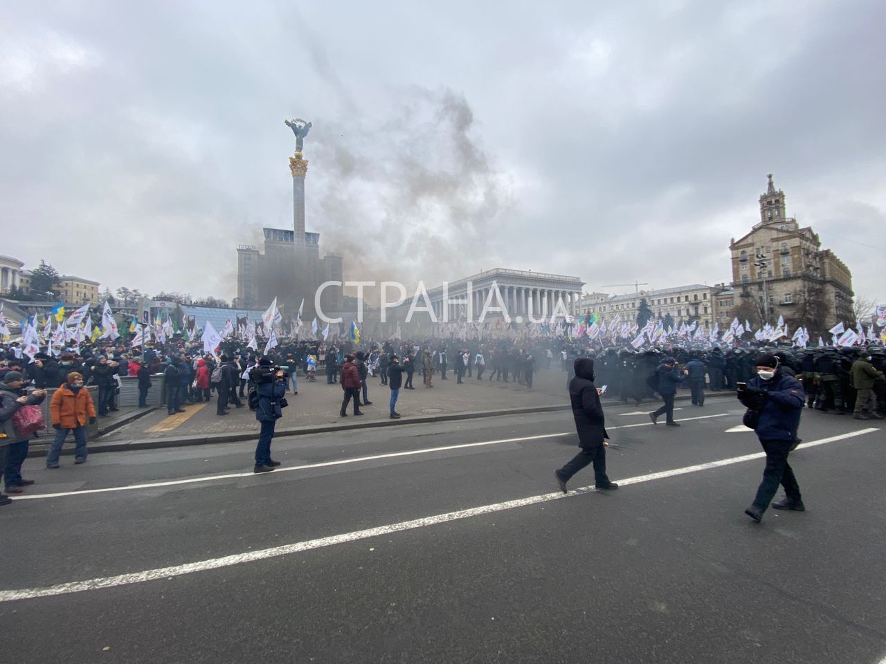 ФОП беспорядки на Майдане