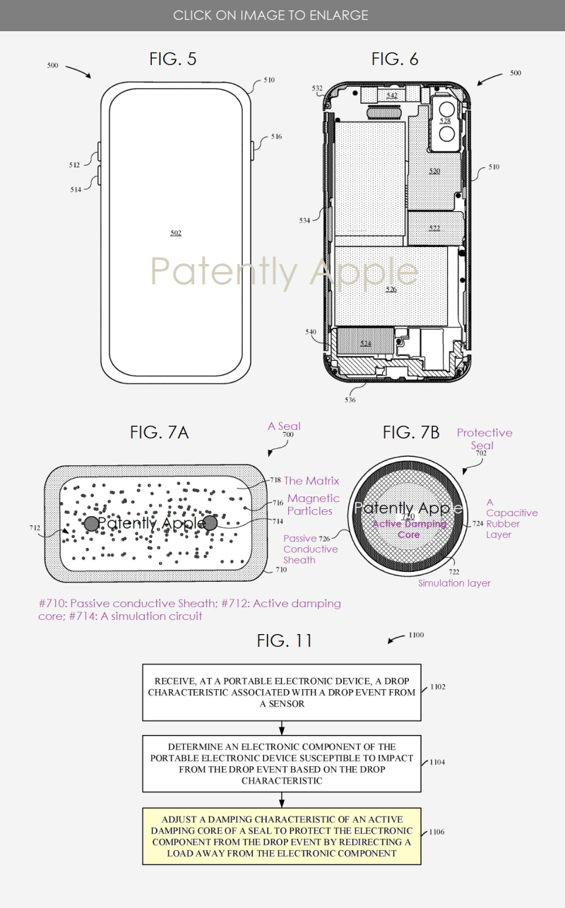 В Apple получили патент на защитный чехол iPhone. Фото: patentlyapple