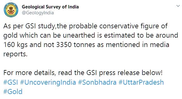 Скриншот: twitter.com/GeologyIndia