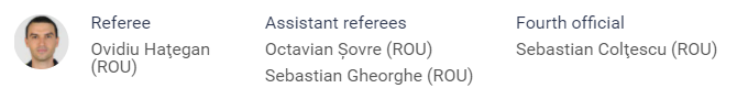Матч Украина - Германия будет судить румын, который работал на матче "Динамо" - "Ювентус". Скриншот: УЕФА