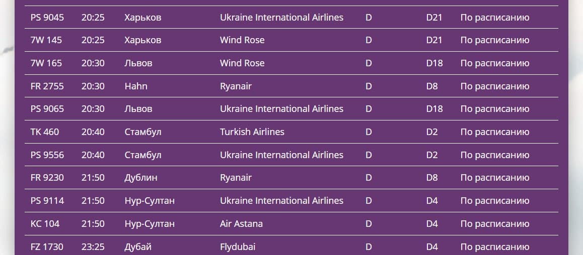 Украина возобновила авиарейсы в Казахстан