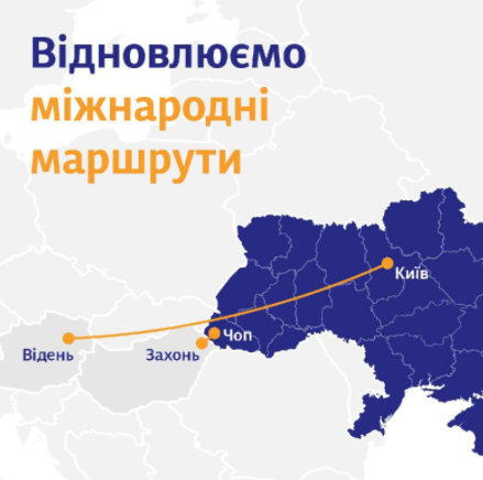 Укрзализныця с июня возобновит международные пассажирские перевозки в Австрию и Венгрию