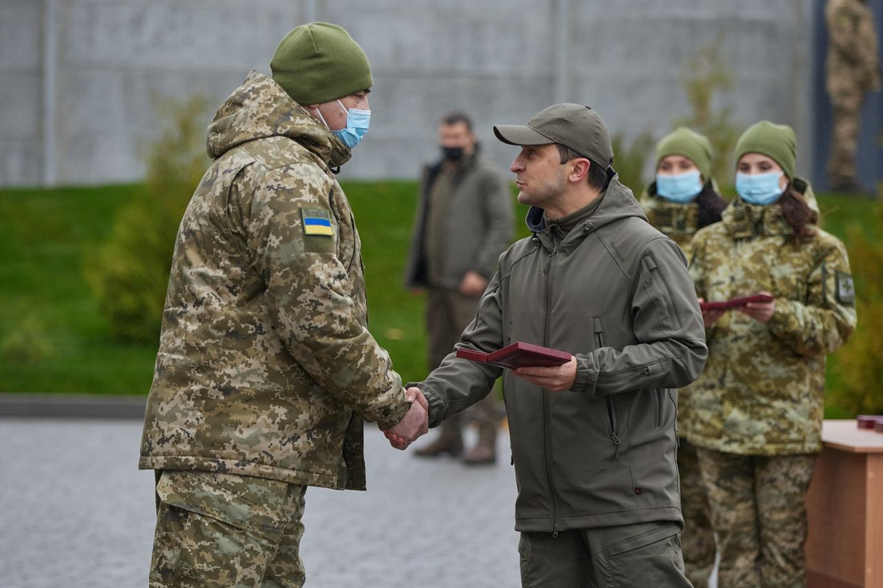 Зеленский посетил Донбасс. Фото: Офис президента