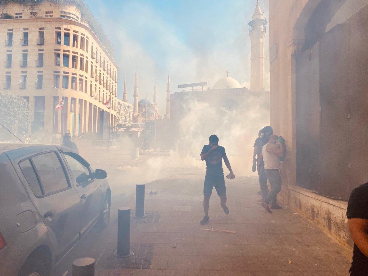 В Бейруте начались столкновения с полицией. Фото: "РИА Новости"