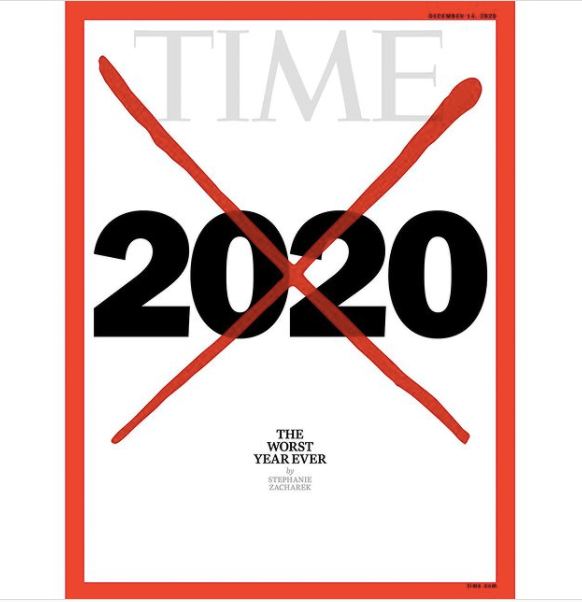 Журнал Time прокомментировал уходящий 2020 год
