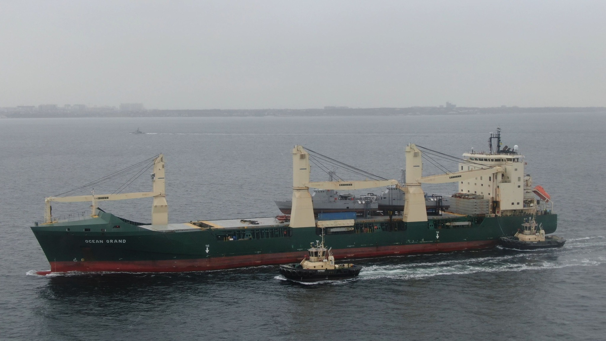 Американский сухогруз прибыл в порт Одессы