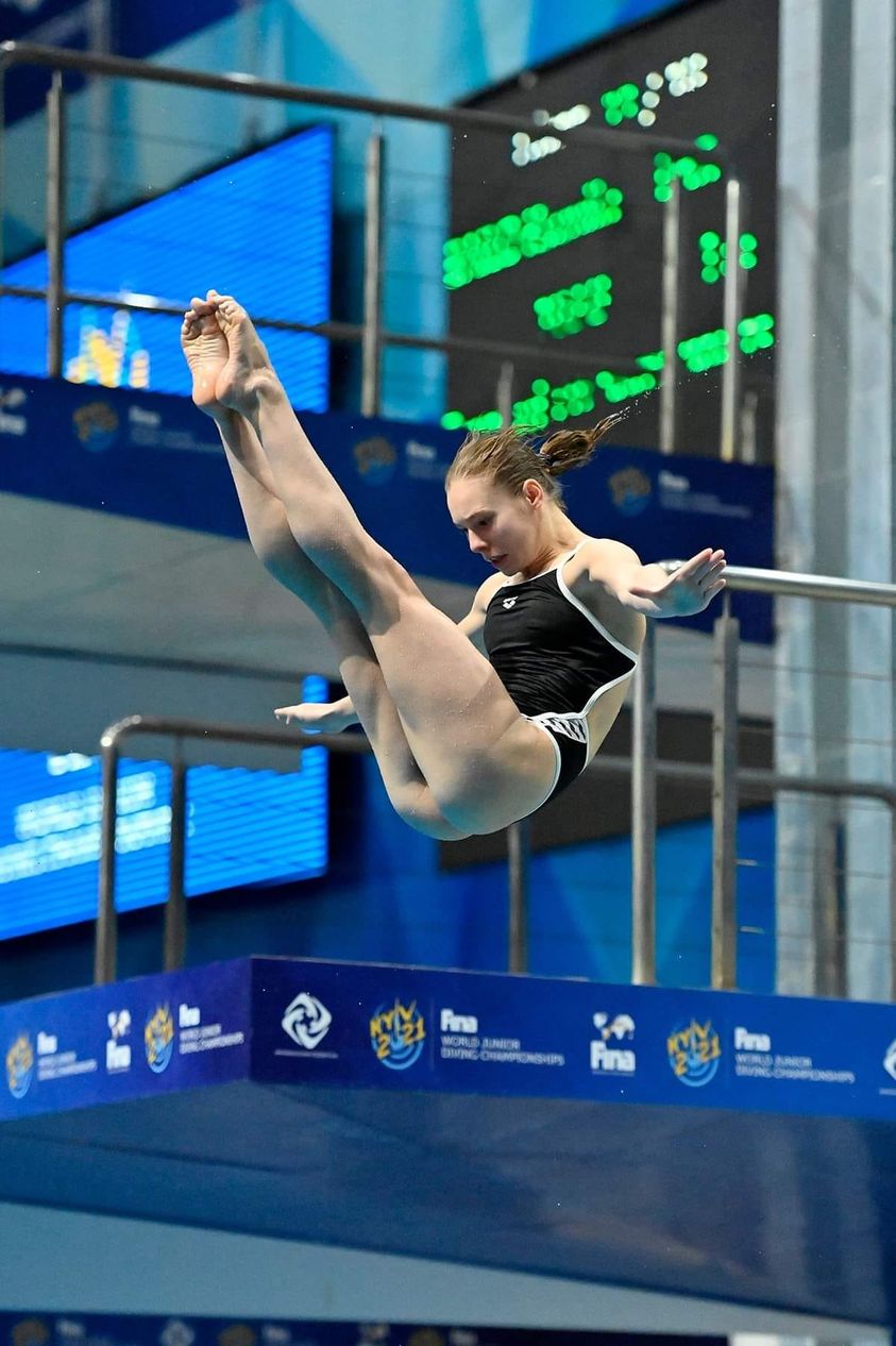 Ксения Байло завоевала золото на чемпионате мира по прыжкам в воду