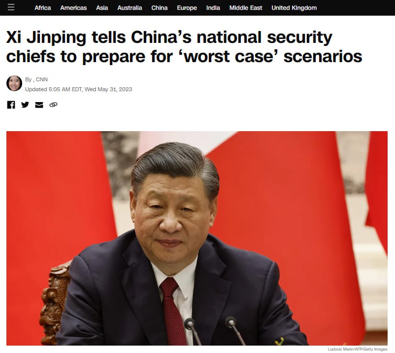 Сі Цзіньпін заявив про погіршення ситуації у сфері нацбезпеки