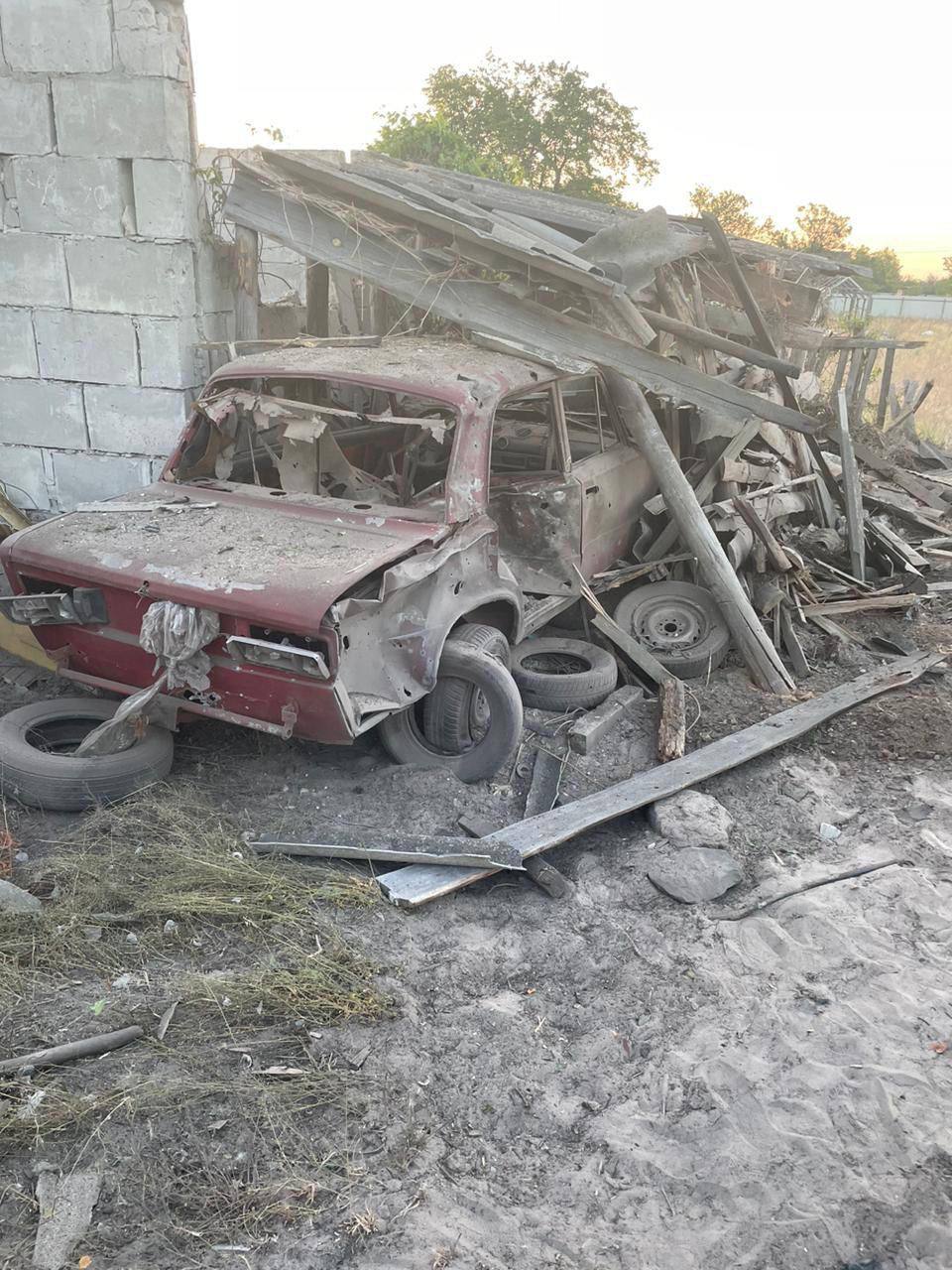 Последствия удара по Киевской области