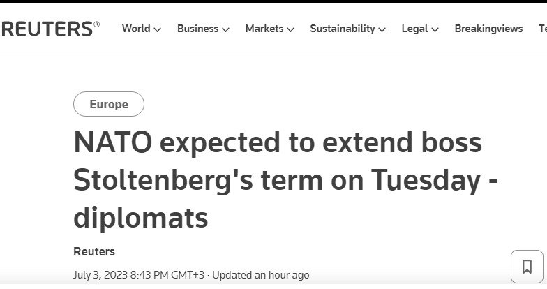 Єнс Столтенберг залишиться на посаді генсека НАТО ще на рік