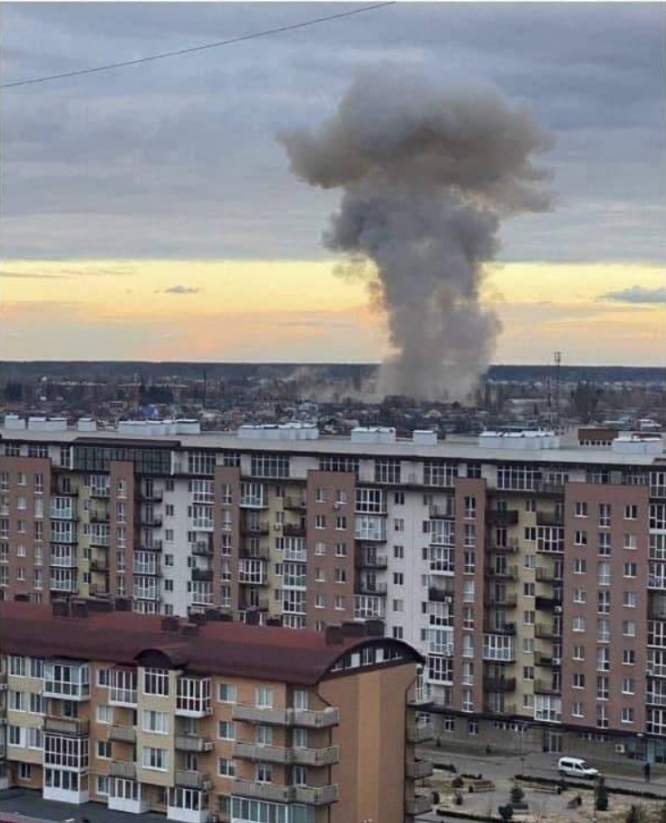 В Житомире взрыв в районе аэропорта