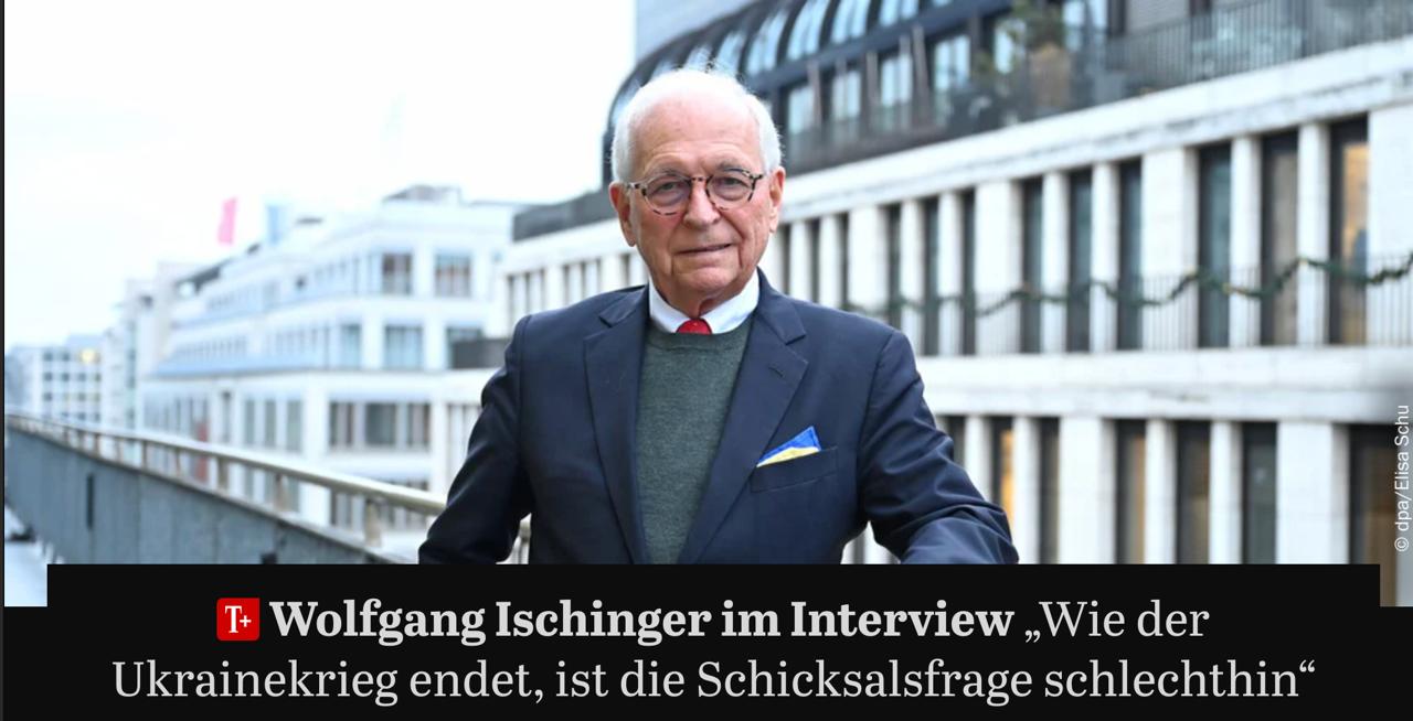Снимок заголовка на tagesspiegel.de - Урегулирование войны в Украине не выгодно Европе
