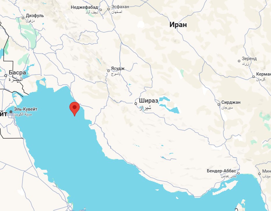 Острів Харг у Перській затоці. Джерело &ndash; Телеграм