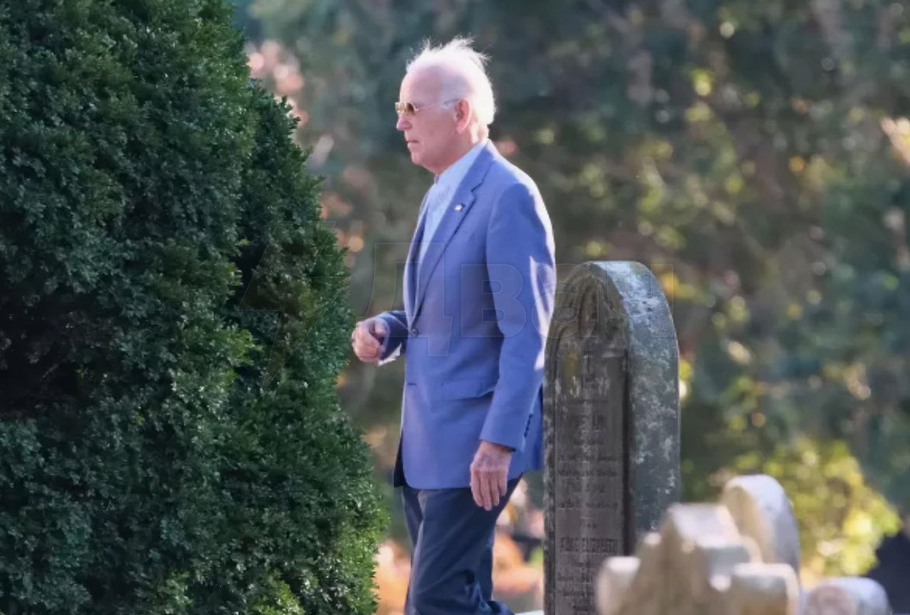 Фото Джо Байден після лікування раку. Джерело - Телеграм