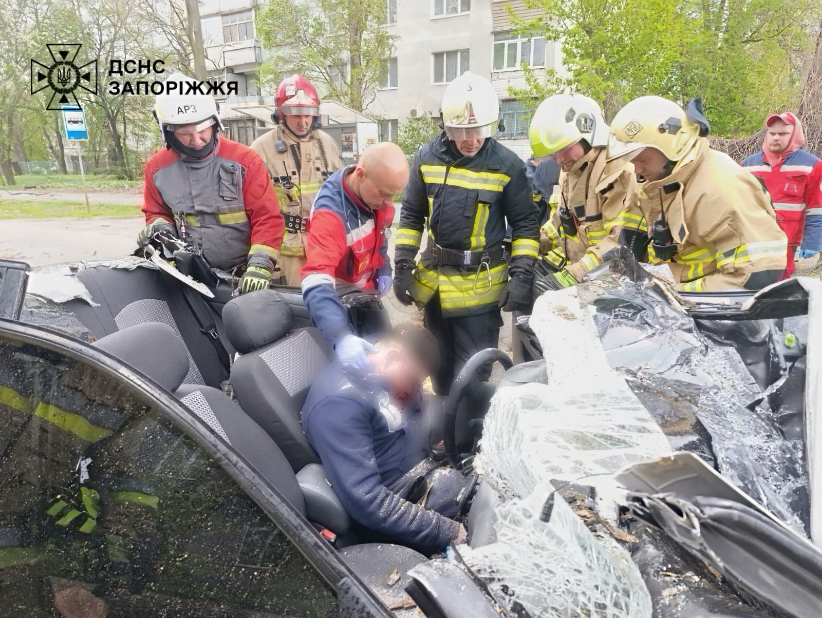 Фото погибшего в Запорожье водителя. Источник – ГСЧС