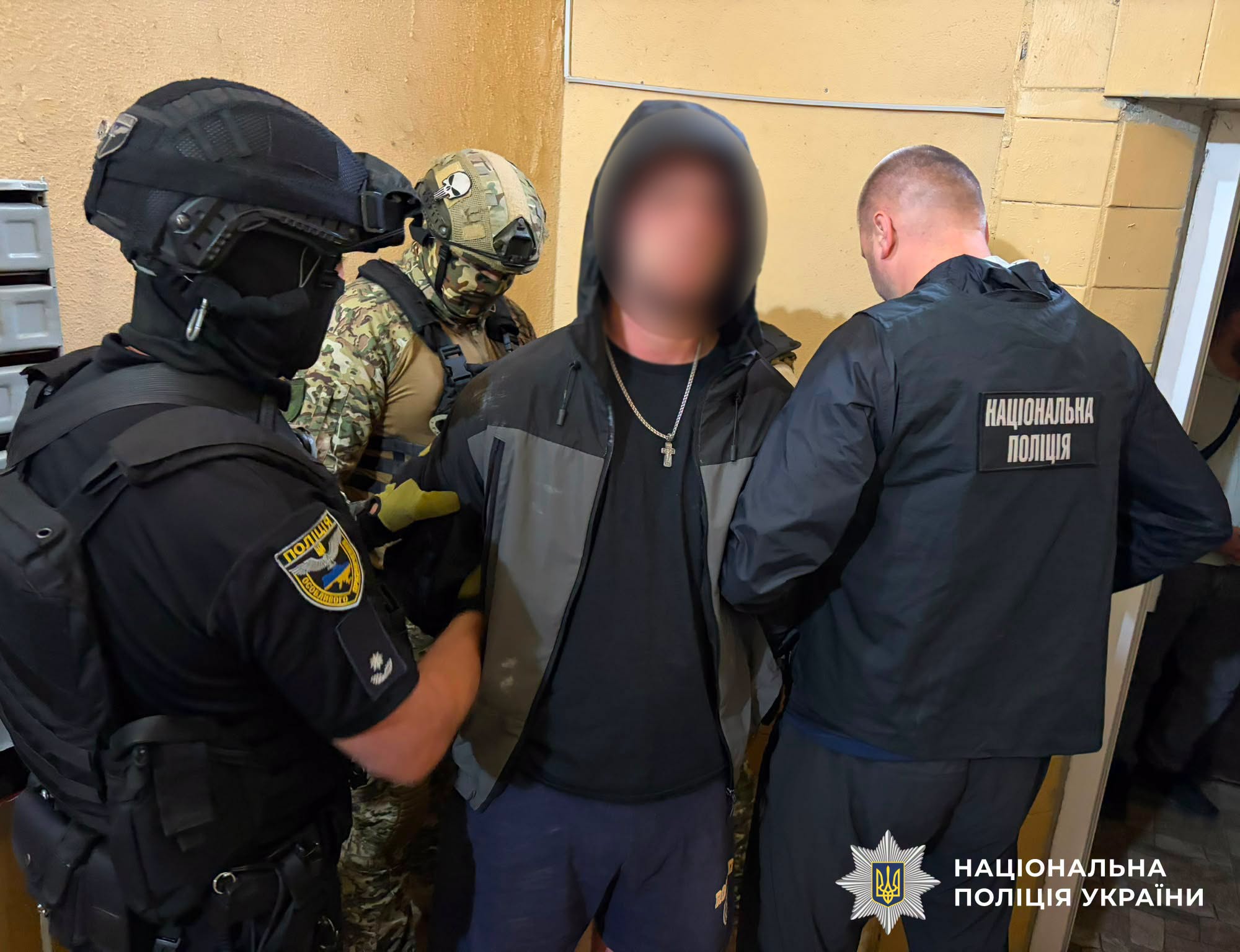 Фото затриманого після бунту проти ТЦК у Львові Джерело &ndash; Поліція