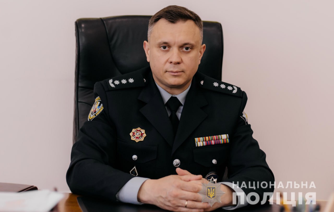 Глава Нацполиции Волынской области Юрий Крошко - официальное Фото