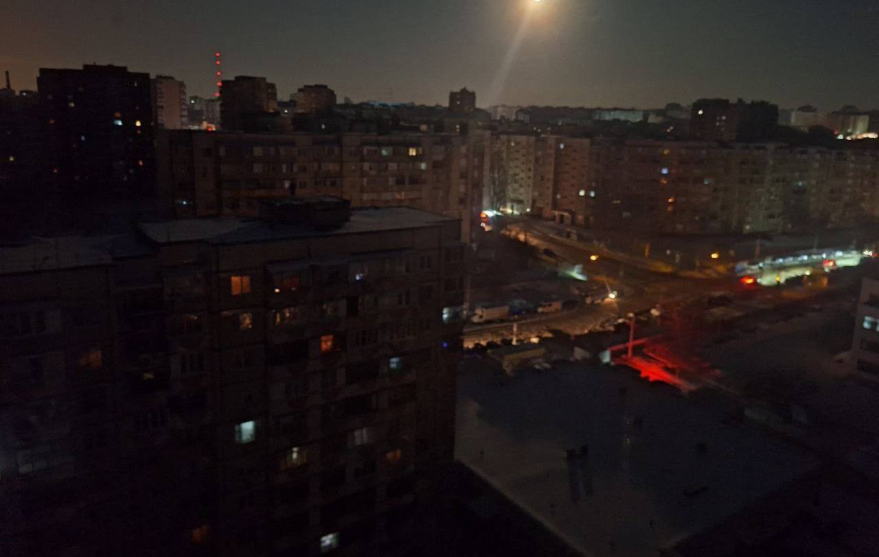 Фото домов без света в Белгороде. Источник &ndash; Телеграм